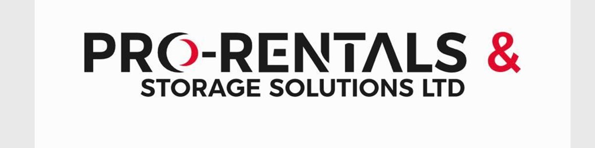Pro-Rentals & Storage Solutions Ltd - Banner