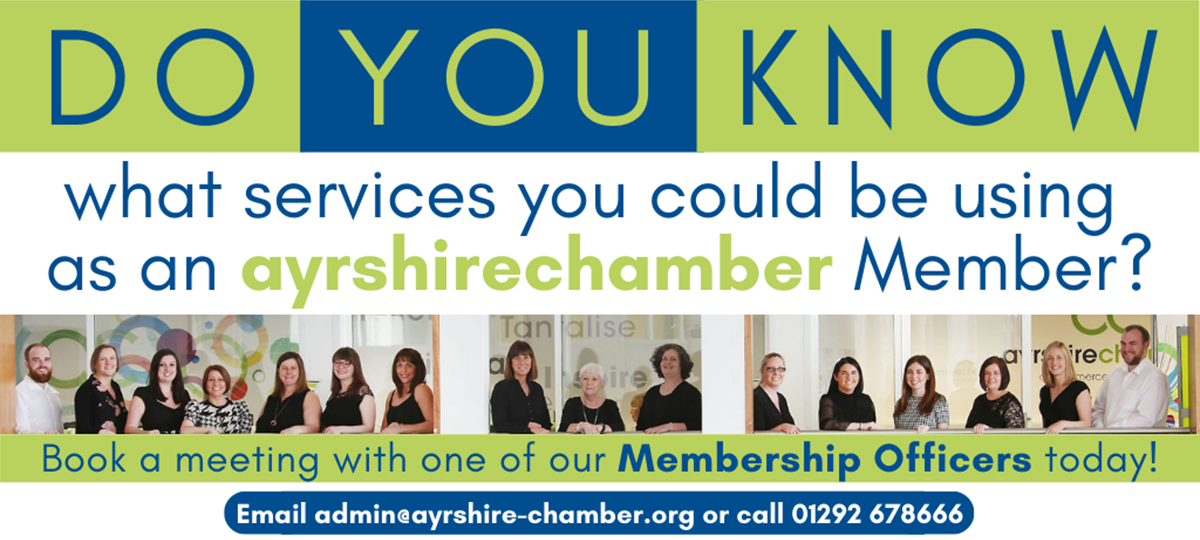 Offer: Not sure what benefits and services you can access through Ayrshire Chamber? by Ayrshire Chamber of Commerce