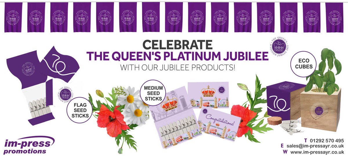Promotional Products celebrating Queen's Platinum Jubilee Image