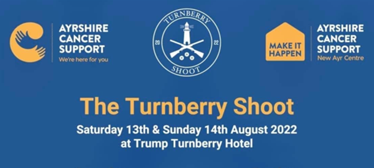 Offer: Turnberry Shoot in aid of Ayrshire Cancer Support by Ayrshire Cancer Support